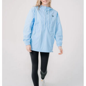 GOAT Rain Dance Windbreaker kids Y2K Carolina Blue XL A006201